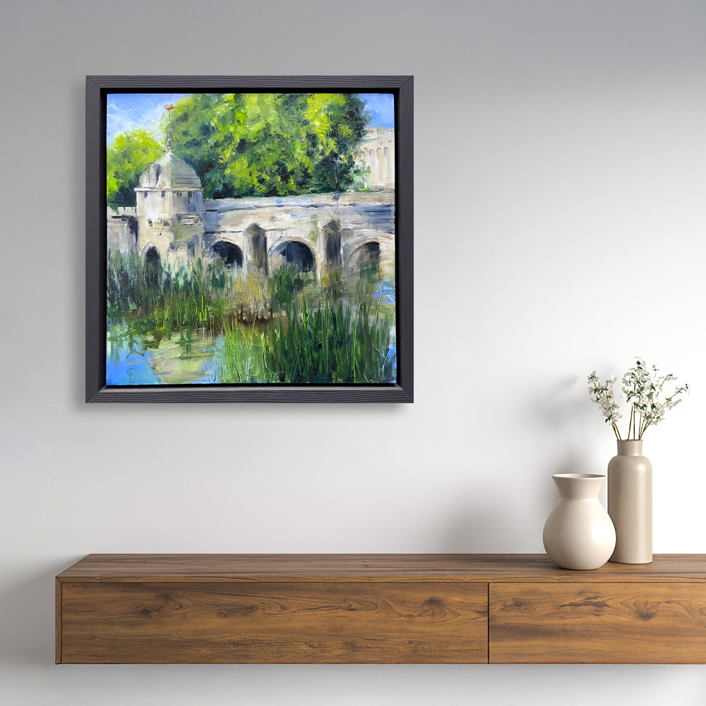 View of picture in situ